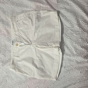 3/$10 Old Navy White Bermuda Shorts Classic Cotton Twill